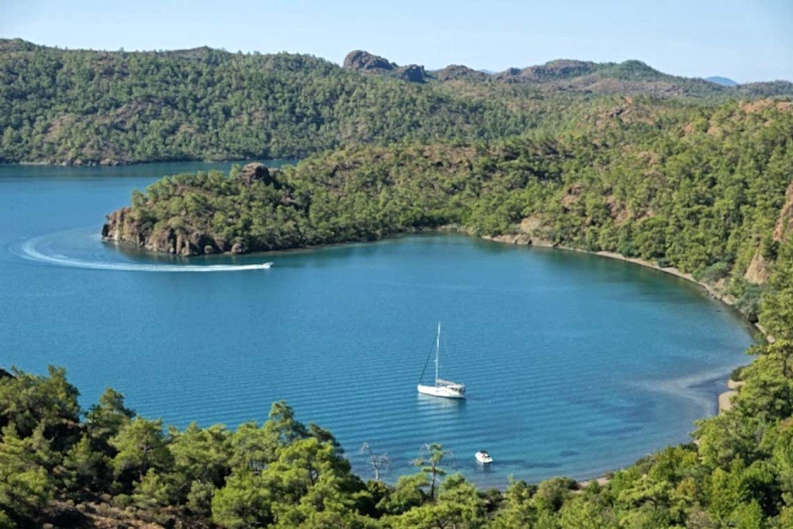 A,Nice,Bay,Near,Hisarönü,Marmaris,Mu?la